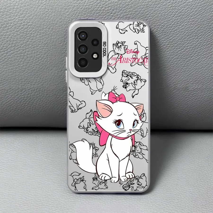 Funda de teléfono Disney Mary Cat para Samsung Galaxy A12 A13 A14 A23 A32 4G 5G A22 A33 A34 A35 5G A24 4G - imagen 4