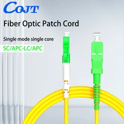 Cable Fibra Óptica Monomodo FTTH OS2 SC/APC a LC/APC