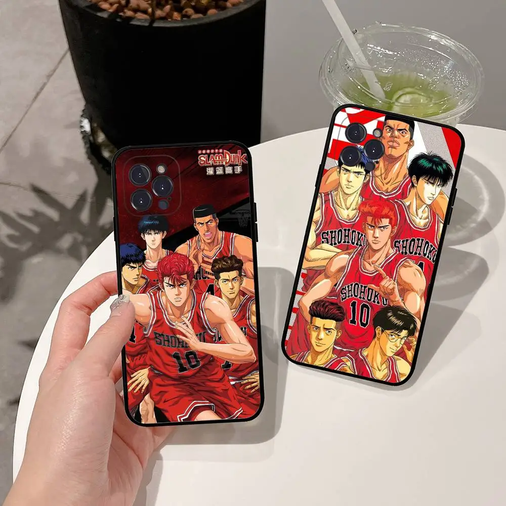 Funda de teléfono de película animada Slam Dunk para IPhone 17 16 15 14 11 12 13 Mini Pro XS Max Plus Funda Shell - imagen 5