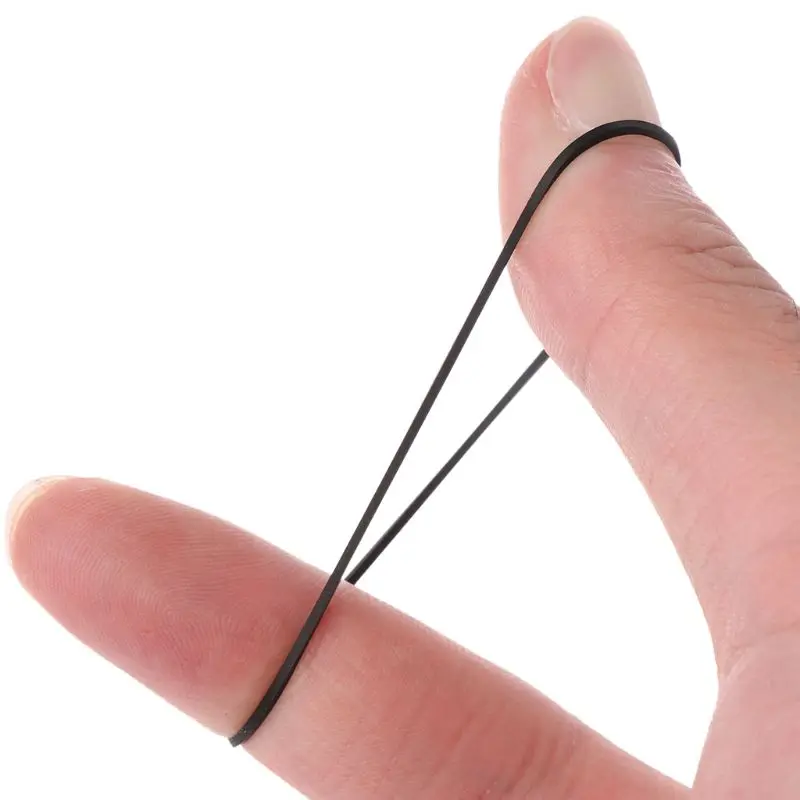 Correa de transmisión de DVD para Xbox 360, repuesto para Xbox 360, anillo de goma para cinturones de Cassette de CD, 10 unidades/juego - imagen 2