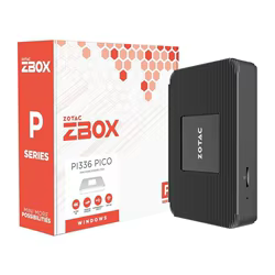 PC Mini Zotac ZBOX-PI336 Intel N6211 4GB RAM 128GB Windows 11 Pro
