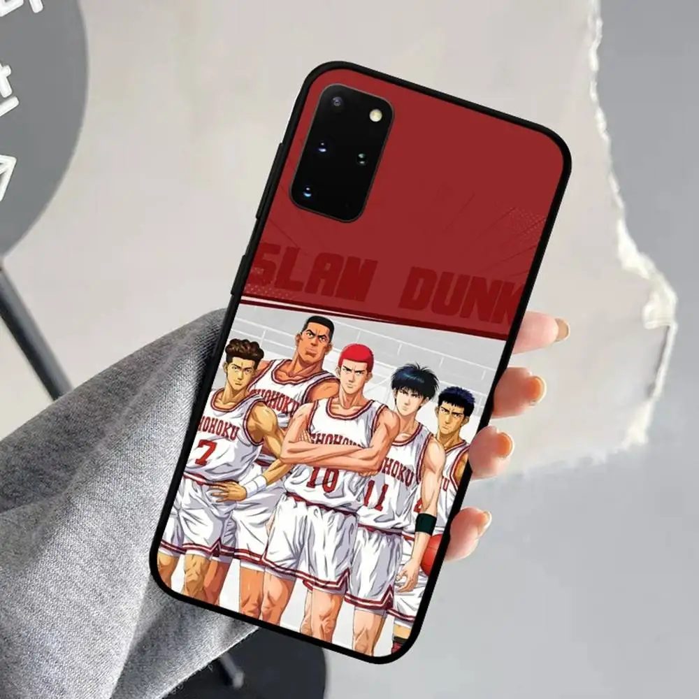 Funda de teléfono con película animada Slam Dunk para Samsung S 24 Fe 25 Ultra Plus 20 Lite 21 30 22 23 24 22 Ultra 5G Fundas - imagen 5