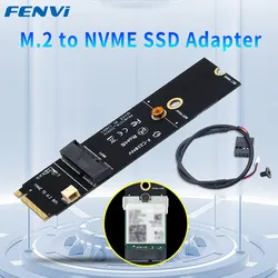 Adaptador M.2 A+E a NVMe PCIe Fvi F-C228NV para AX200/AX210