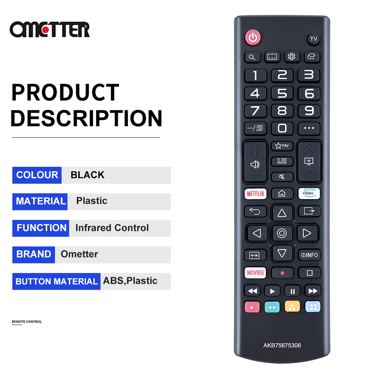 Nuevo AKB 75675306   Control remoto Smart TV - imagen 5