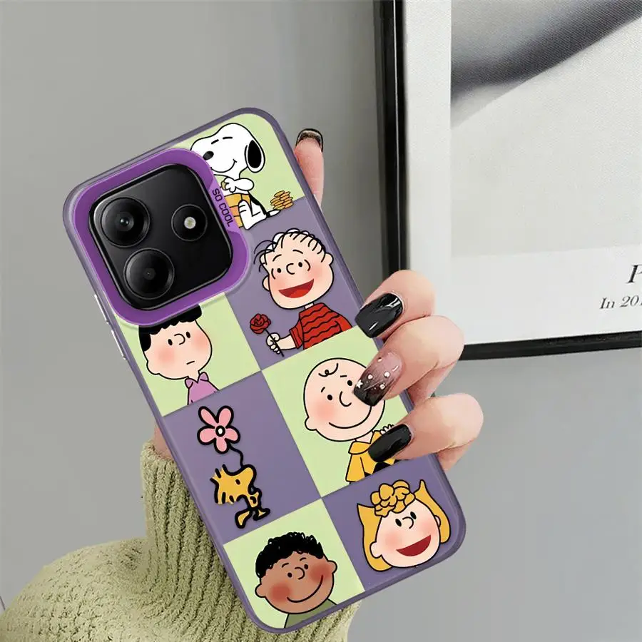 Funda para Xiaomi Redmi Note 9s 14 Pro Plus 10s 13 12 11 11s 10Lite 12s funda trasera para teléfono lindo Cretoon S-S-noopyS - imagen 4
