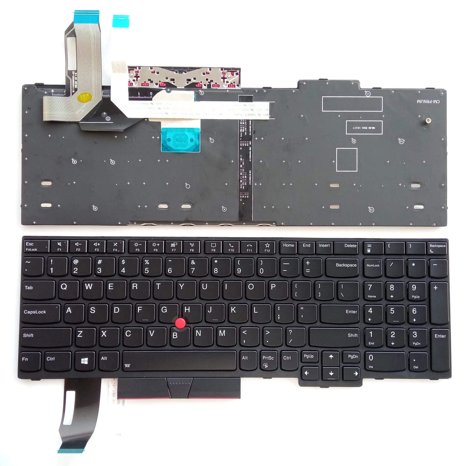 US RU para Lenovo T15 Gen 1 Gen 2 P15s Gen 1 Gen 2 teclado para portátil - imagen 2