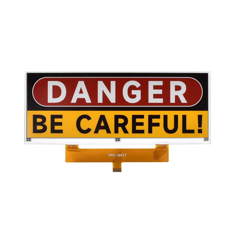 Pantalla de papel electrónico Waveshare de 10,85 pulgadas (G), pantalla de tinta electrónica, 1360x480, rojo/amarillo/negro/blanco, SPI, para Raspberry Pi/Jetson Nano