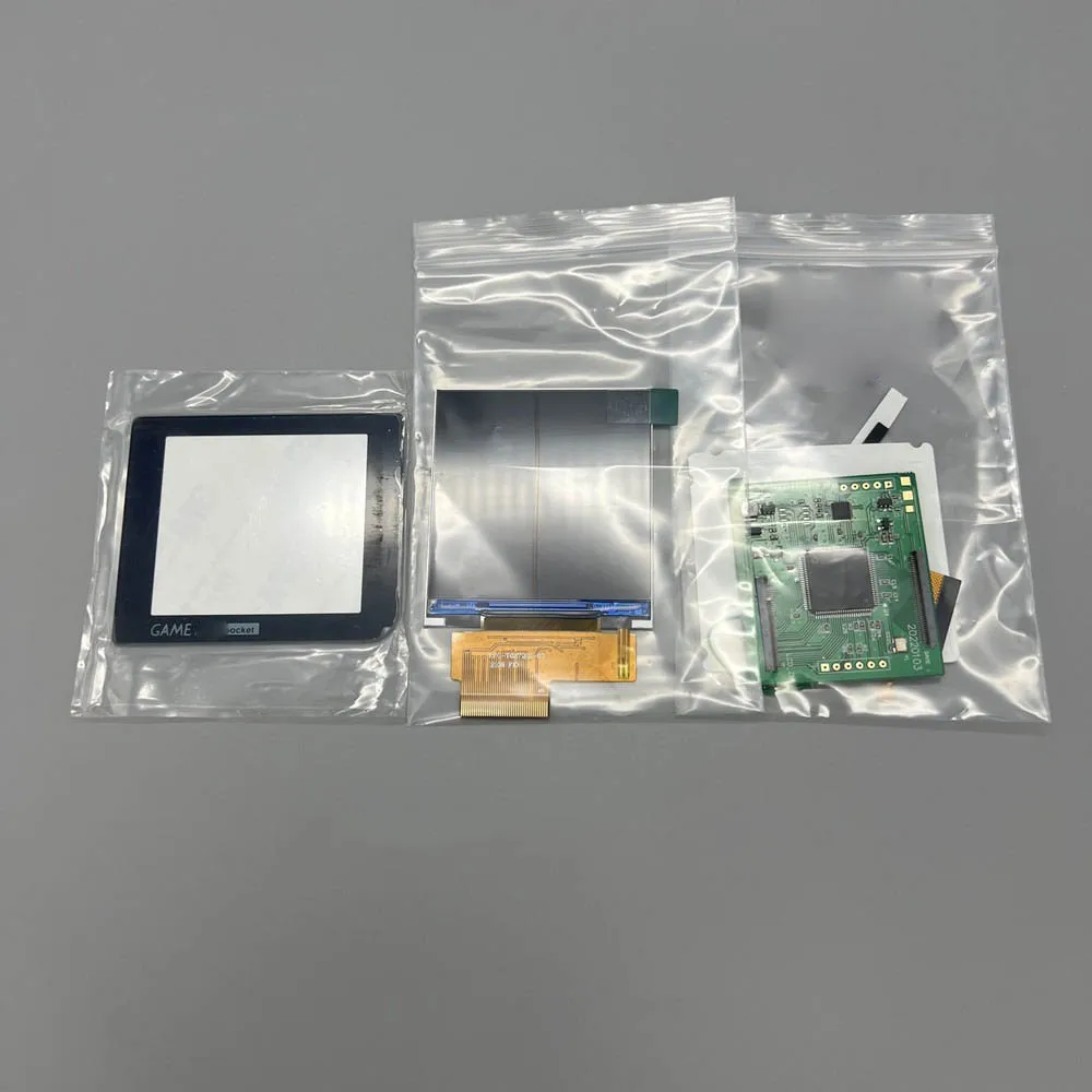 Replace Screen For GBP LCD Easy to install 2.6 inch full size IPS high brightness LCD With high quality shell for gameboy pocket - imagen 4