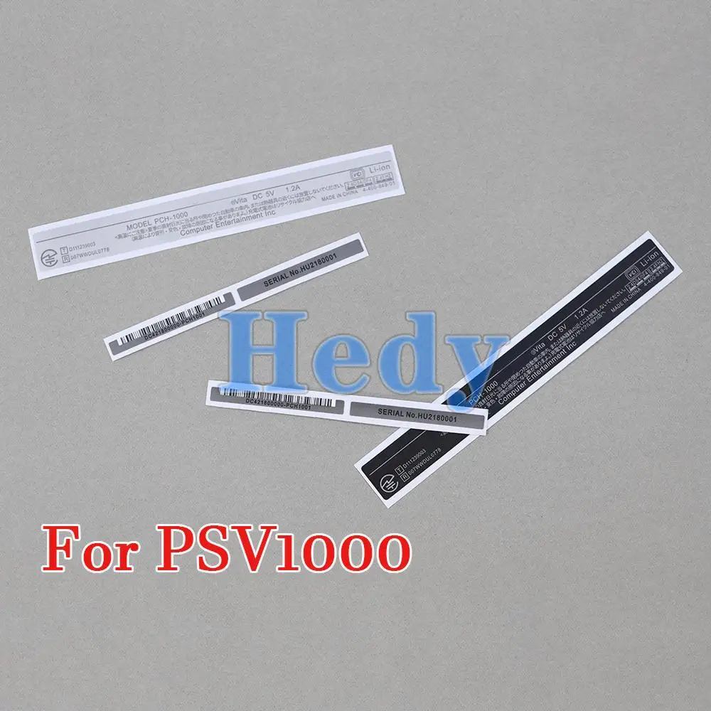 Juego de pegatinas de repuesto para PS Vita 1000, PSV 1000, PSV1000, 1006, PCH-1000, 1 Juego