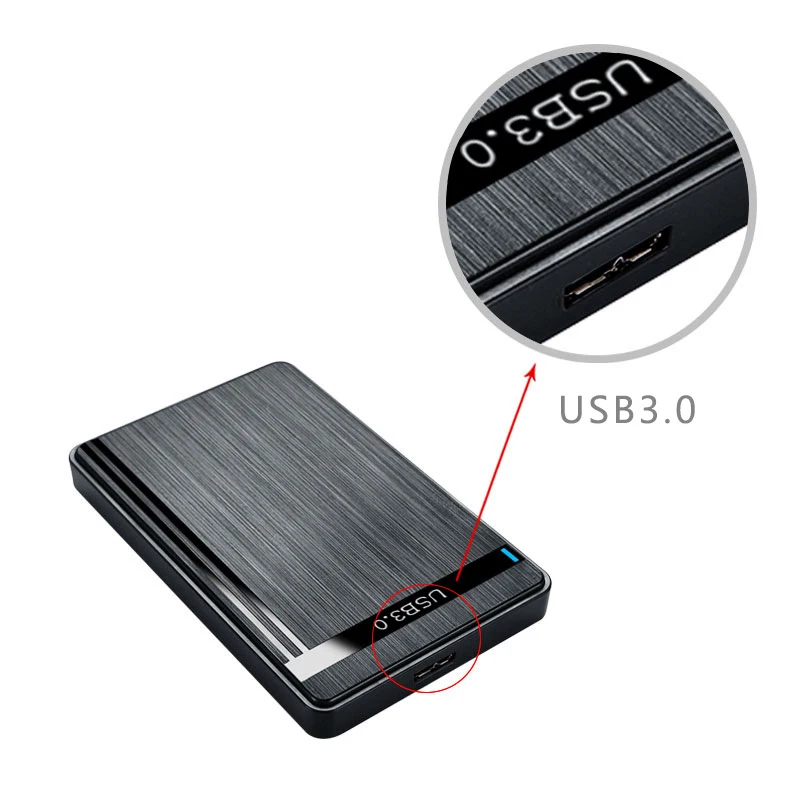 UTHAI-SSD de 2,5 pulgadas, puerto serie mecánico de estado sólido, interfaz SATA, Micro USB 3,0, carcasa de disco duro móvil externo - imagen 3
