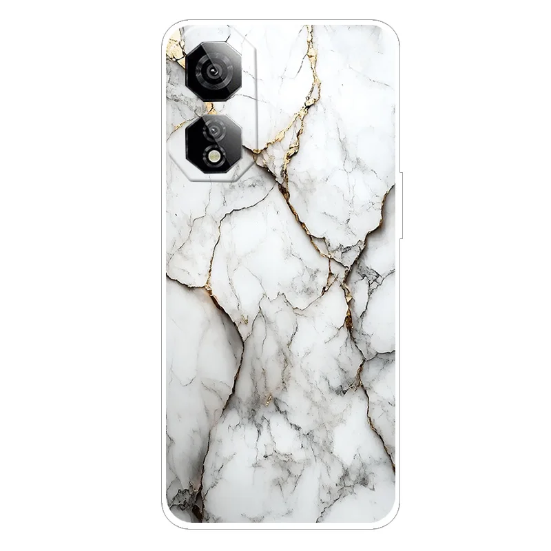 Para Nubia Neo 2 5G Funda de mármol mariposa carcasa de teléfono transparente para ZTE Nubia Neo2 5G 6,72 "funda trasera suave a prueba de golpes Funda - imagen 2