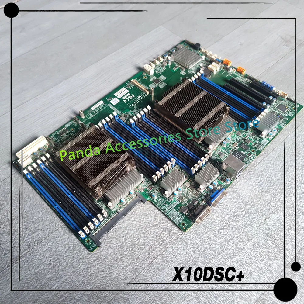 Placa base de servidor x99 E5-V3V4 6028R de doble canal X10DSC+