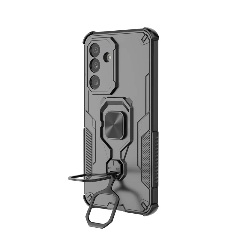 Funda de teléfono King Kong con soporte de Metal para Samsung Galaxy M56, Funda de hoja de hierro magnética para Samsung M56 чехол, Funda trasera - imagen 4