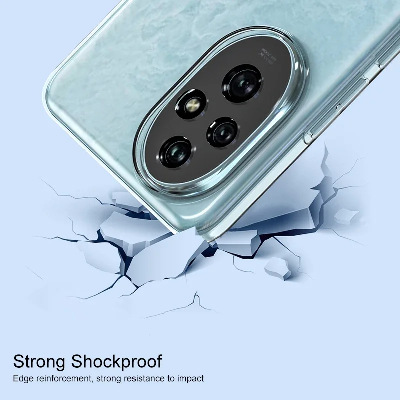 Funda de teléfono ultrafina suave de silicona para Huawei Honor 200 90 70 50 Pro Lite cubierta trasera transparente Honor200 Lite 90 - imagen 3
