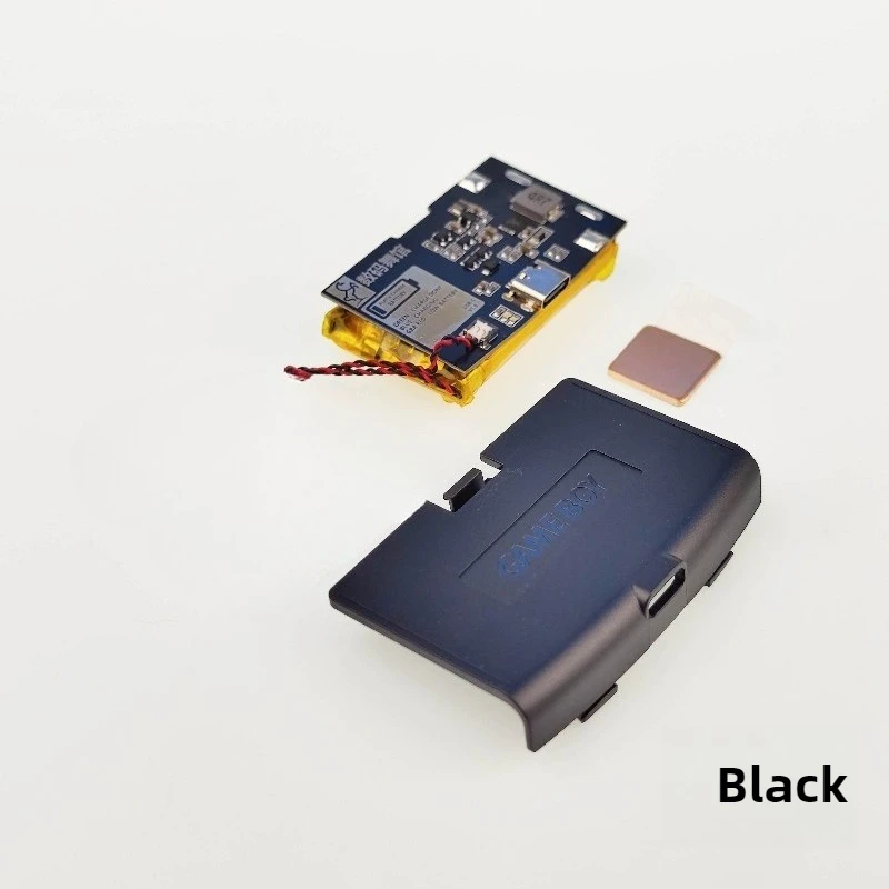 Módulo de batería recargable de iones de litio de 1800mAH para Game Boy Advance para resaltar GBA con puerto de carga tipo C cubierta de batería USB-C - imagen 5