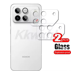 2 uds 9H película de lente de cámara 3D para Honor WIN 6,83 "HonorWIN AAP-AN00 cubierta protectora trasera de vidrio templado
