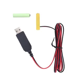 Eliminador de Pila AAA LR03 USB 1,5 V para Juguetes