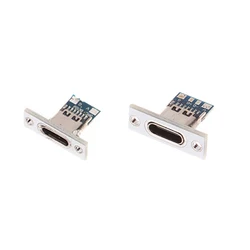 Conector Hembra USB-C – Placa de Puerto de Carga
