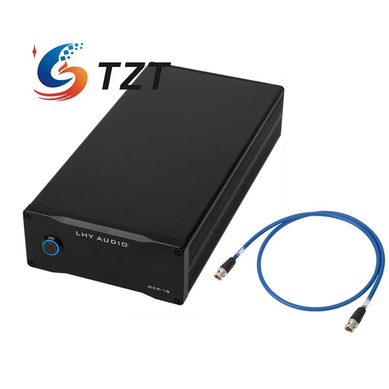 TZT OCK-1S Reloj de referencia OCXO de corte SC de alta precisión de 10MHz Ruido de fase baja para audio HiFi con cable de reloj de 50ohm/75ohm - imagen 4