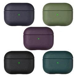 Funda de Cuero para AirPods Pro 2/3 y 4 Antigolpes