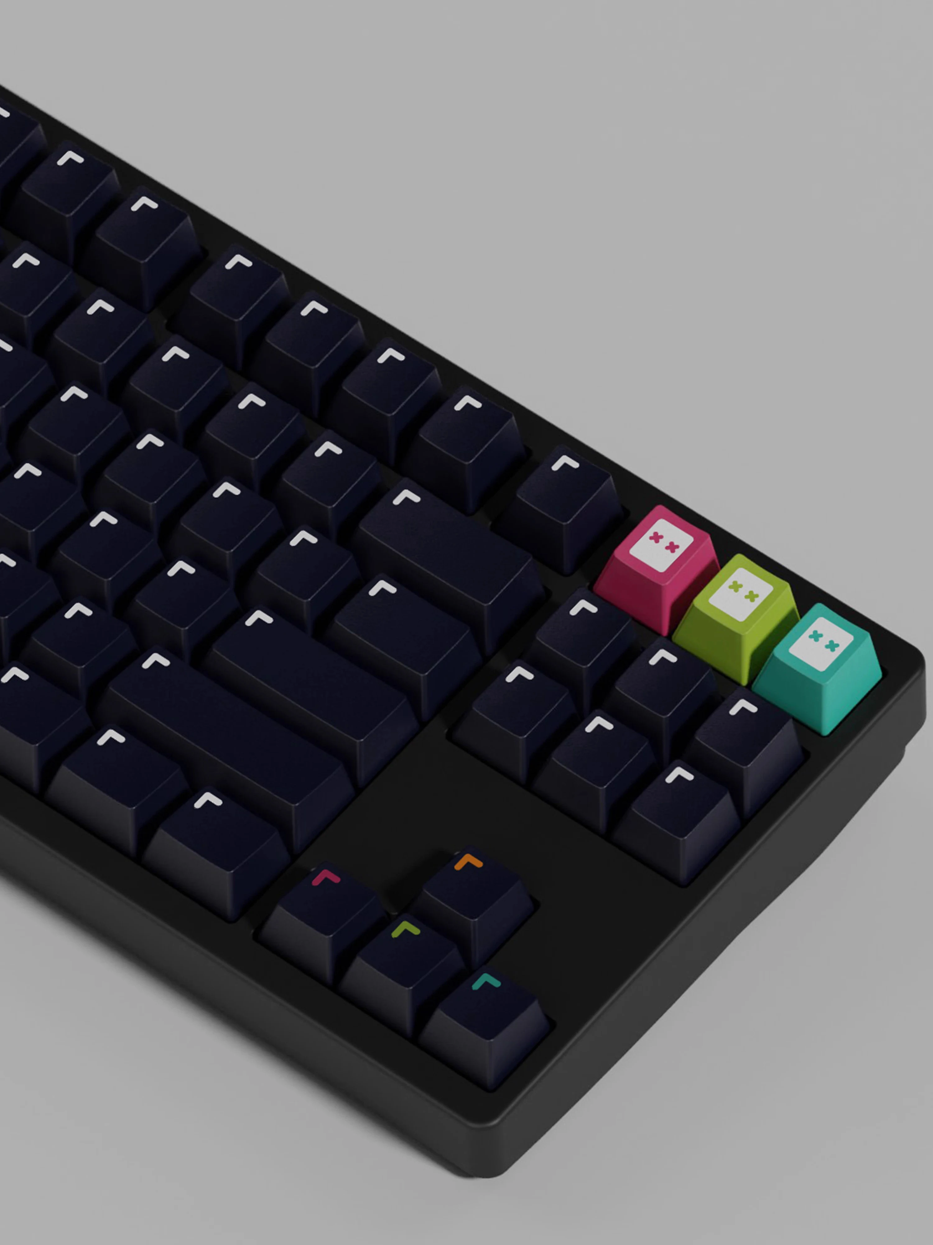 Teclas GMK Pixels, 144 teclas, Material PBT, perfil de cereza, DYE-SUB para teclado mecánico MX Switch 61/64/68/71/75/84/87/96/98/104 - imagen 5