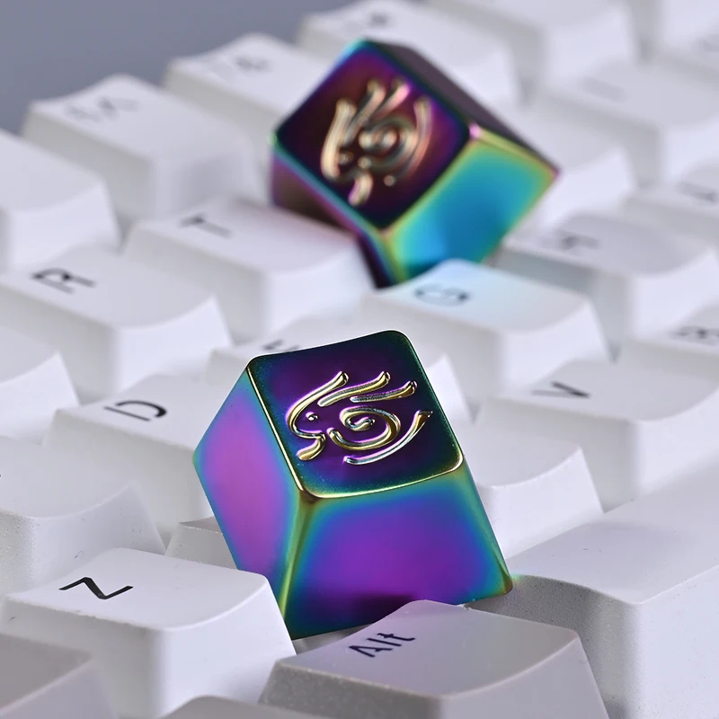 ESC Tuzi-Full Metal Keycaps Personalizados Perfil Cherry R4 - imagen 5