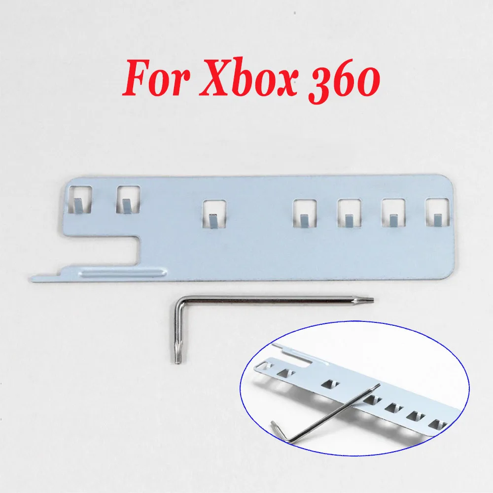 1 Juego de herramientas de desmontaje de abrazadera X adecuadas para Xbox360 Xbox360 controlador delgado herramienta de apertura Kit de tornillos de reparación y desmontaje - imagen 3