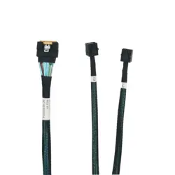 Cable NVMe PCIe SAS SFF-8654 8i a 2x SFF-8643