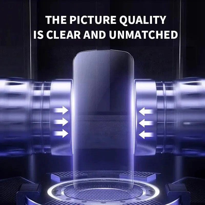 Cubierta completa de vidrio templado para iPhone, película protectora de vidrio para iPhone 15, 14, 13, 12, 11 Pro Max, X, XS MAX, XR, 5 unidades - imagen 5