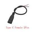 Type C Female 2Pin