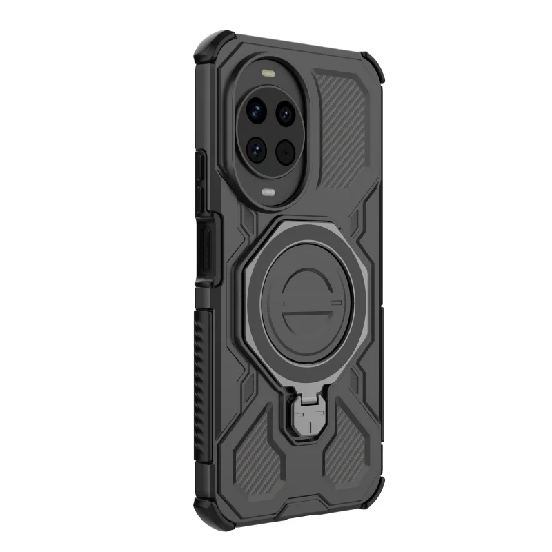 Para funda Huawei Nova 14 Ultra funda Huawei Nova 14 Ultra Capas nueva atracción soporte de anillo de adsorción Fundas Huawei Nova 14 Ultra - imagen 4
