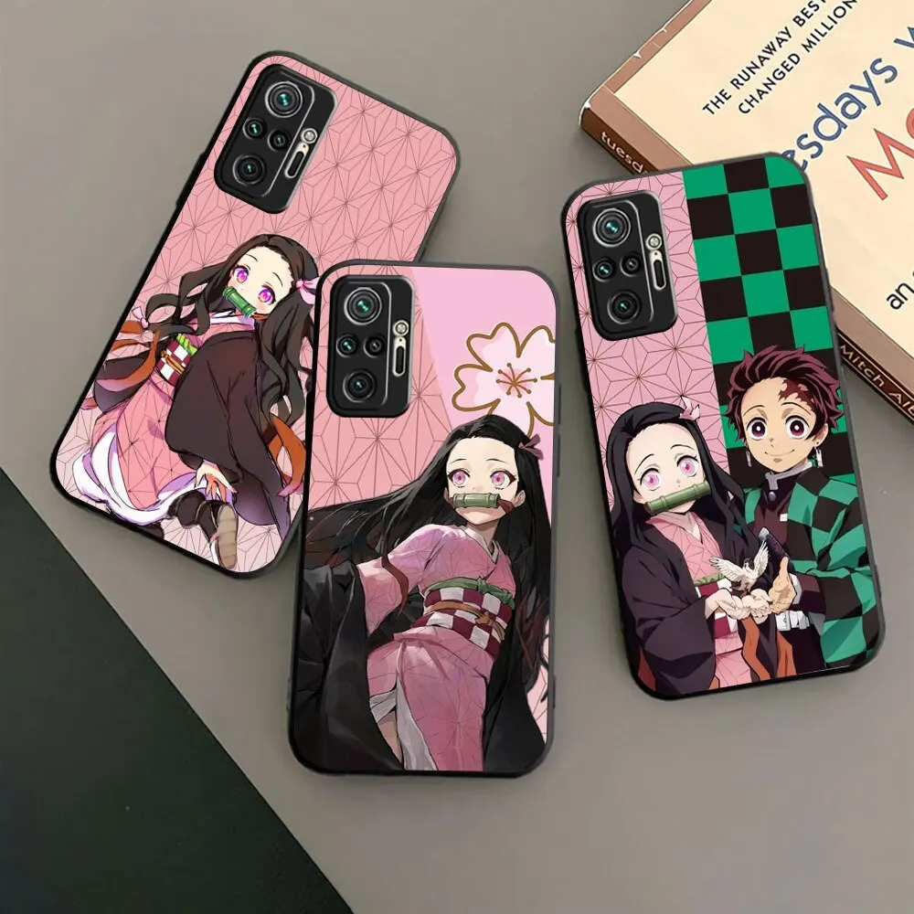 Funda blanda para Xiaomi Mi A2 A3 10S 10T 11T 12 A2 9T 11i 11 12 10 Lite Pro AL-26 Ghost Slayer Nezuko - imagen 4