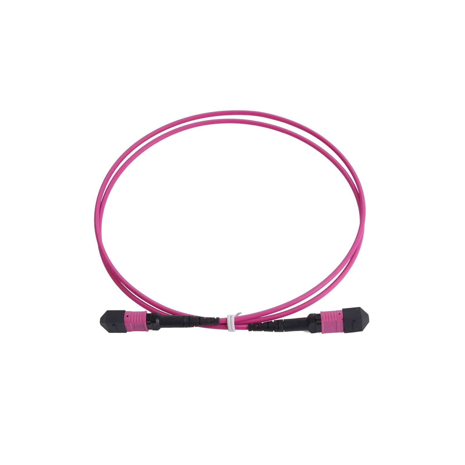 100G MPO/PC OM4 Cable de conexión de fibra multimodo 12 núcleos APC UPC hembra a hembra tipo B cabeza plana 1/3/5/10/15/20M Cable óptico - imagen 3