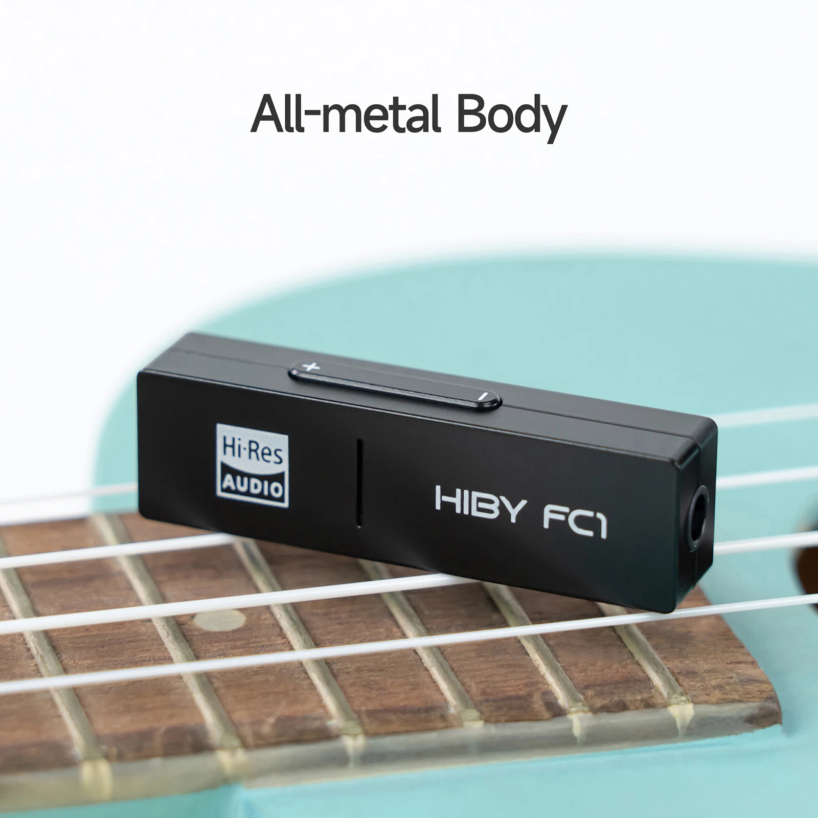 HiBy FC1 tipo C USB DAC auriculares AMP decodificador de Audio HiFi Dongle salida de 3,5mm PCM384kHz/32bit CS46L41 para Android iOS Win10 Mac - imagen 2