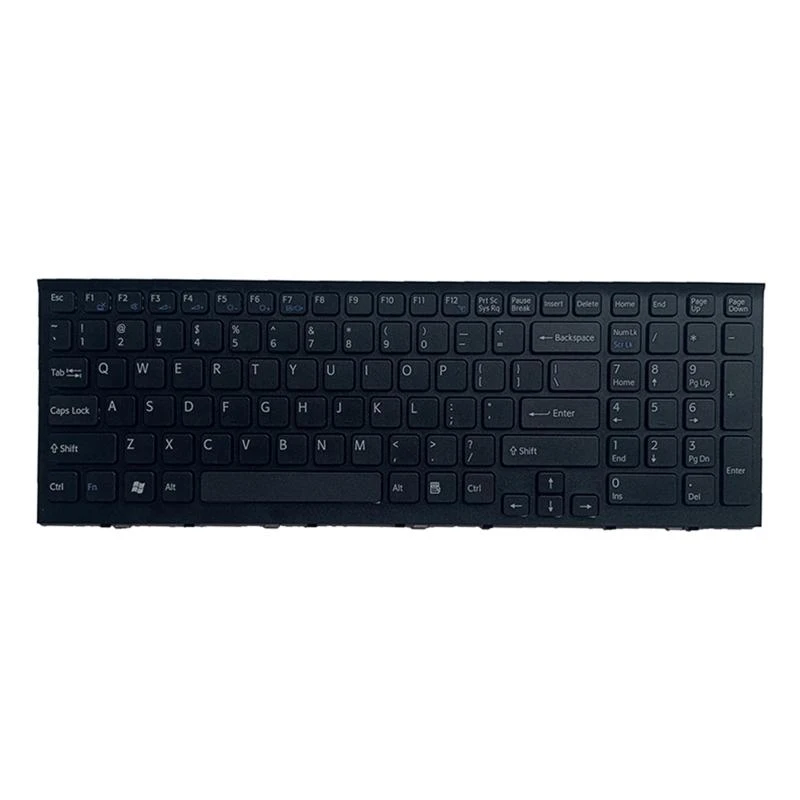 Y1UB NUEVO Diseño UU. Teclado para computadora portátil Inglés para teclado negro del teclado computadora VPCEH