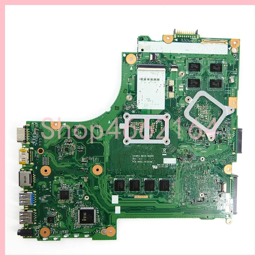 X450CC 1007/2117/i3/i5/i7 CPU 2GB/4GB RAM GT720M Laptop Motherboard For Asus X450VC X450CC X450C X450VP X450VB X450CA Mainboard - imagen 3