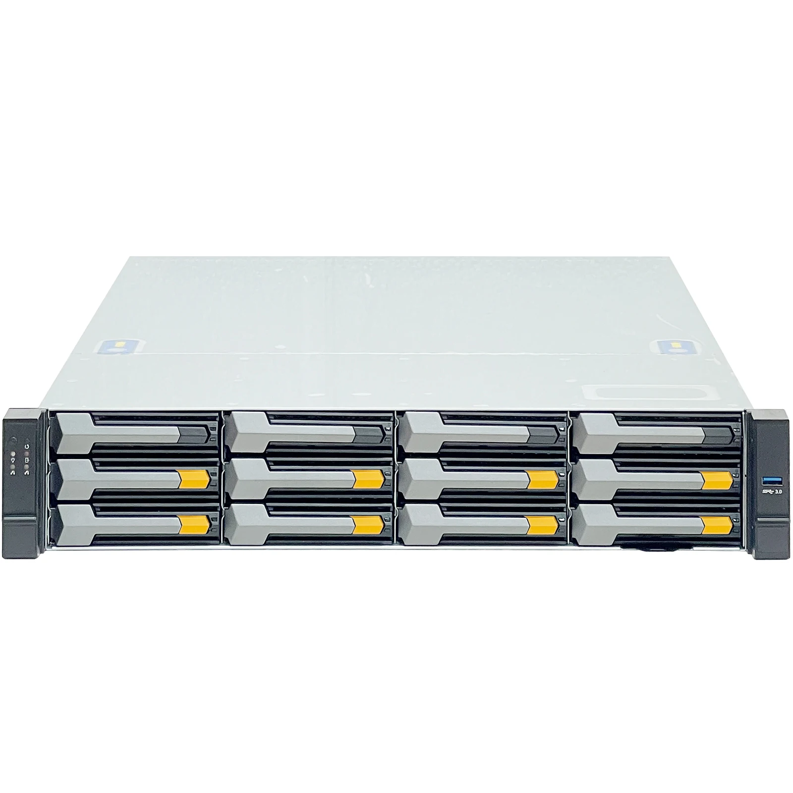 ZhenLoong X212-U2 2u 12 Bay 8 * U.2 NVMe SSD disco duro servidor de almacenamiento de intercambio en caliente chasis con plano posterior SAS SATA 12Gb - imagen 3