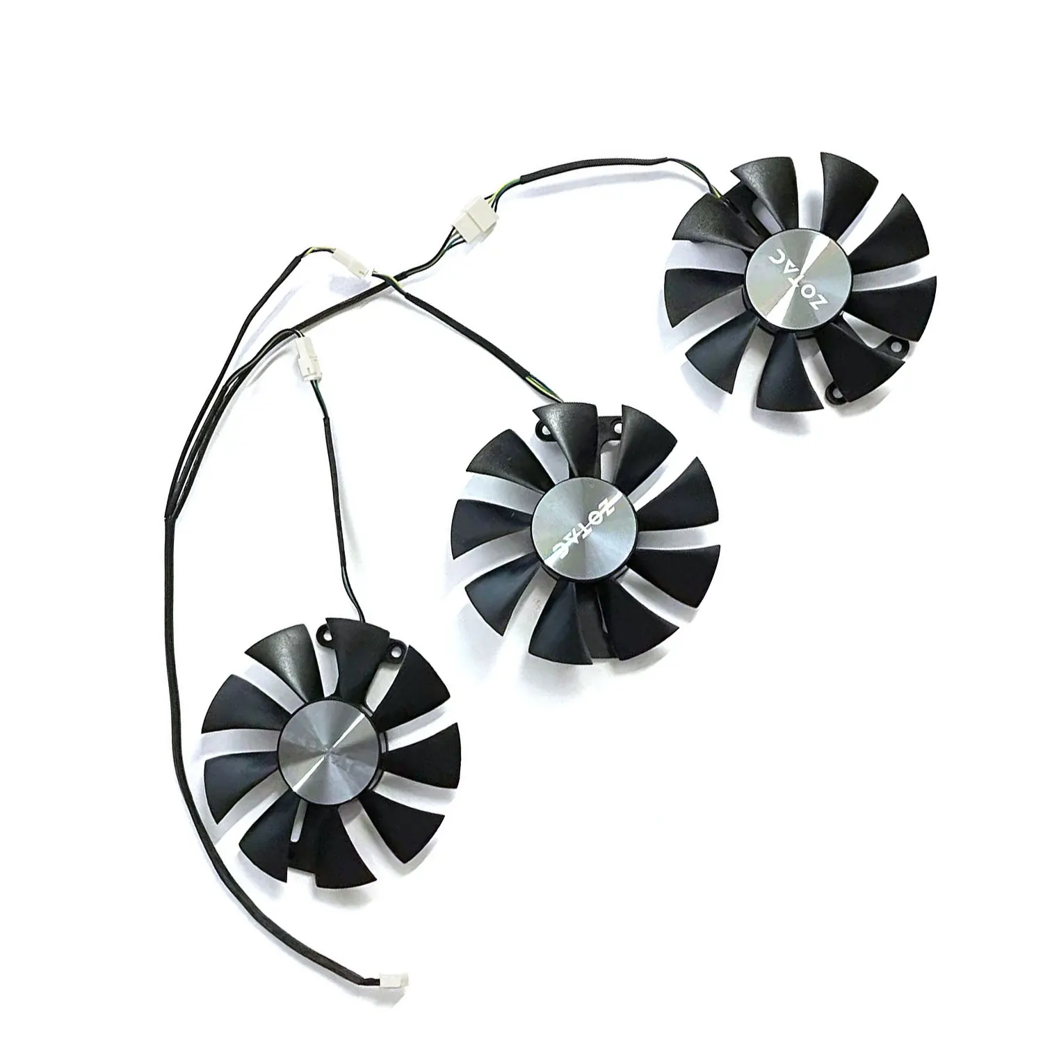 Nouveau pour ZOTAC GeForce GTX970 980ti AMP! Ventilateur de remplacement pour carte graphique Extreme Core Edition GA91S2U - imagen 4