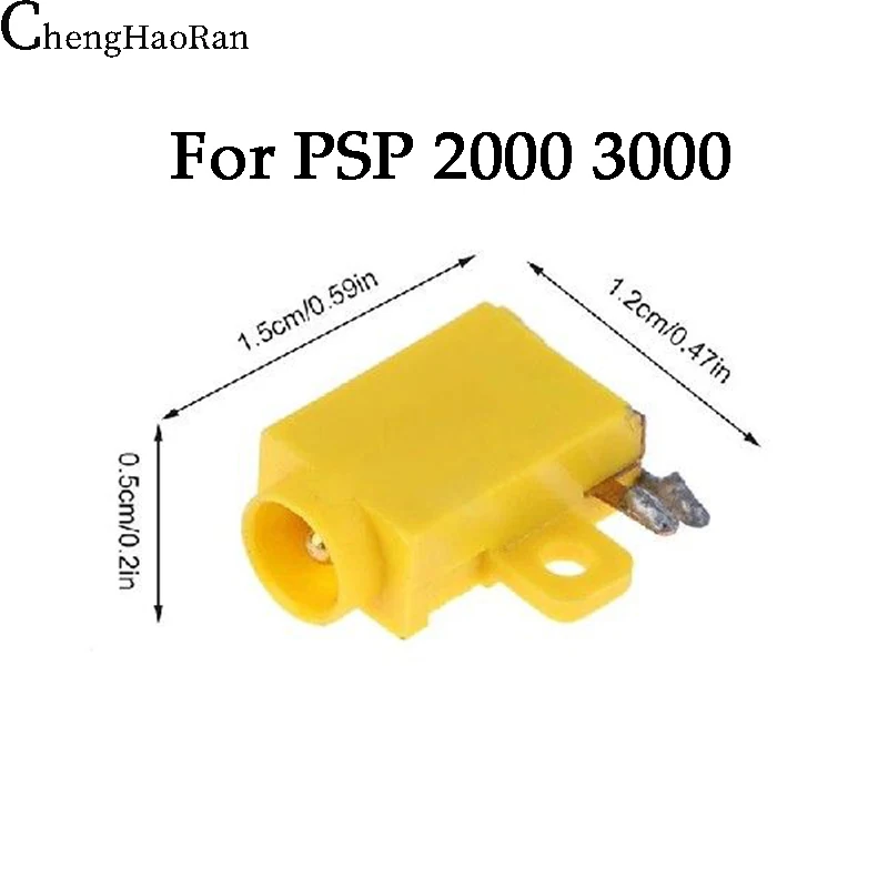 ChengHaoRan-puerto de carga de energía hembra, Conector de toma de corriente para Sony PSP 1000, PSP2000, 3000, PS2, 70000DC, 1 unidad - imagen 2