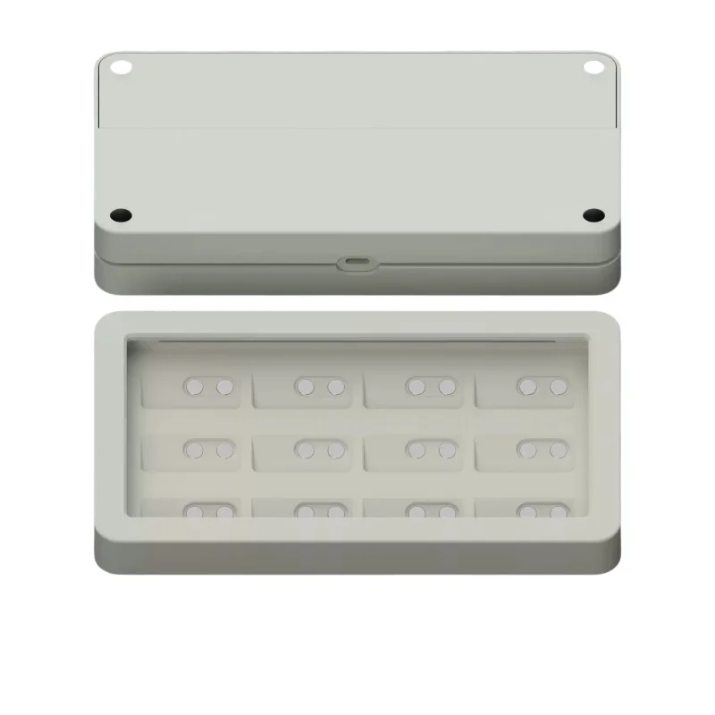 Puff12m caja de placa de identificación magnética a prueba de polvo almacenamiento de matriz 3d impreso Navi70 nueva placa de identificación periféricos de teclado personalizados - imagen 5