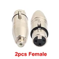 2pcs Female
