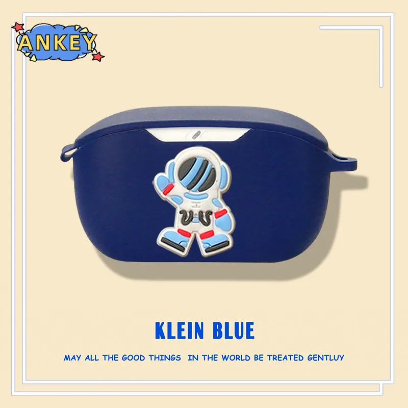 Funda protectora de silicona para JBL Wave Buds 2, fundas bonitas de dibujos animados, carcasa para auriculares inalámbricos, TWS, portátil - imagen 4