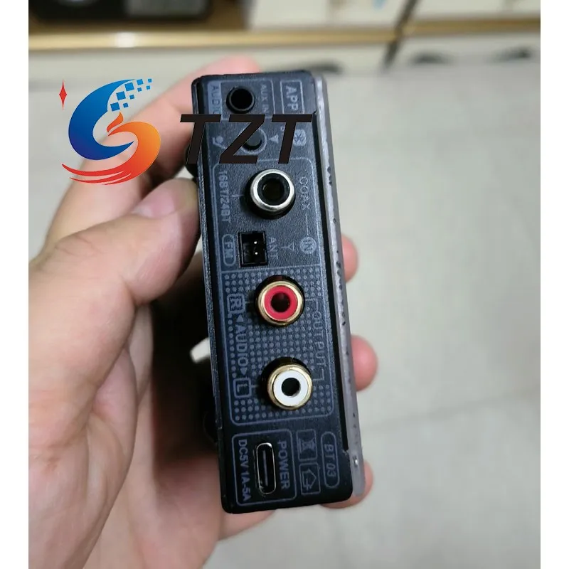 Reproductor TZT BT03 HiFi Bluetooth 5,3 87-108MHz estéreo de alta sensibilidad recepción FM unidad Flash USB sin pérdidas decodificador Coaxial - imagen 4
