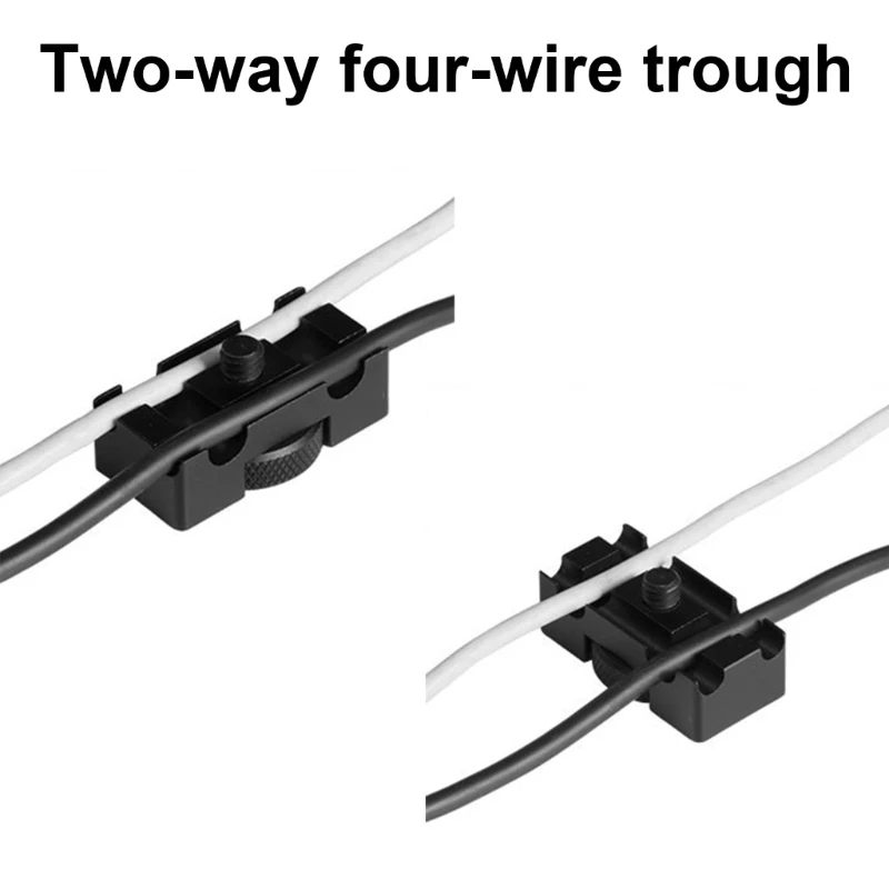 Abrazadera de Cable Universal para cámara compatible con HDMI, abrazadera de bloqueo de Cable USB DSLR, Clip de Cable de fotografía para cámara de Monitor de vídeo Sony Canon - imagen 2