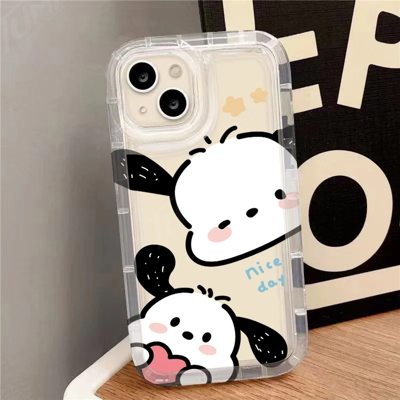 Funda de Anime Sanrio Pochacco para Samsung Galaxy A15 A55 A05 A05S A14 A24 A13 A23 A73 A12 A22 A32 A52 A52S A72 A31 A51 A71 TPU Capa - imagen 3