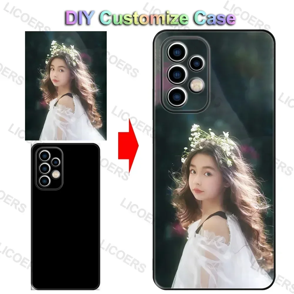 Funda personalizada para Samsung Galaxy S24, S23, S22, S21, S20 Ultra FE Plus, S10, Note 20, 10, S10, A21, A31, A52S, A72, A53, A54, foto DIY - imagen 3