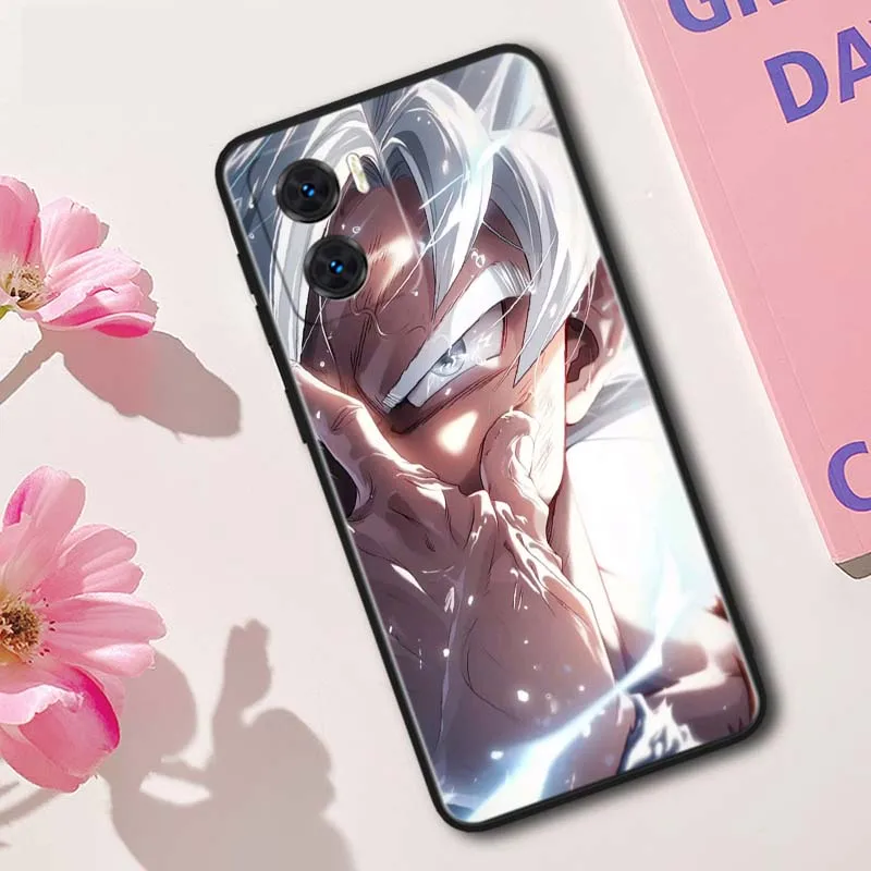 D-Dragon Ball Cool Saiyan cubierta para Motorola Moto G85 G64 G55 G54 G45 G35 G34 Edge 50 40 5G funda de teléfono negra - imagen 3