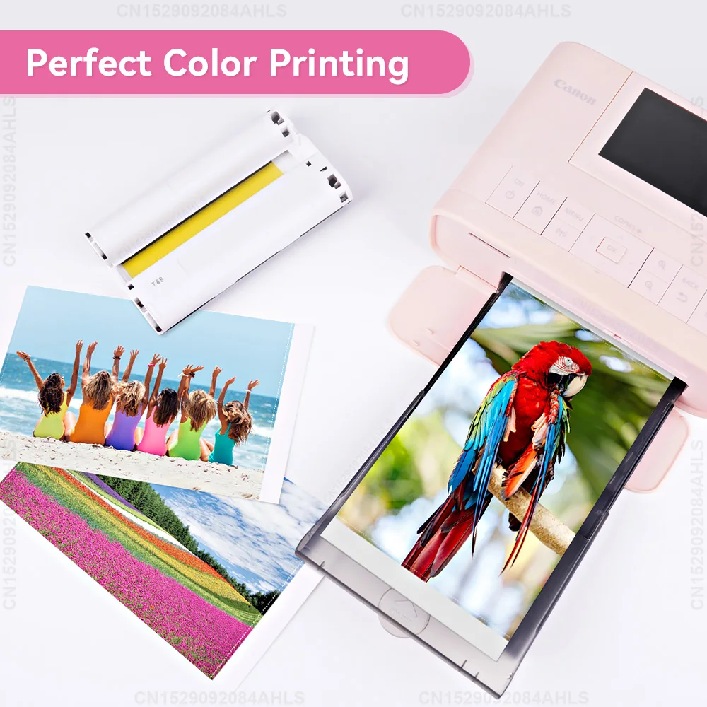 1-5PK casete de tinta Compatible con Canon Selphy CP1500 CP1300 CP1200 CP1000 CP910 impresora fotográfica cartucho de tinta Selphy 6 pulgadas KP108IN - imagen 5