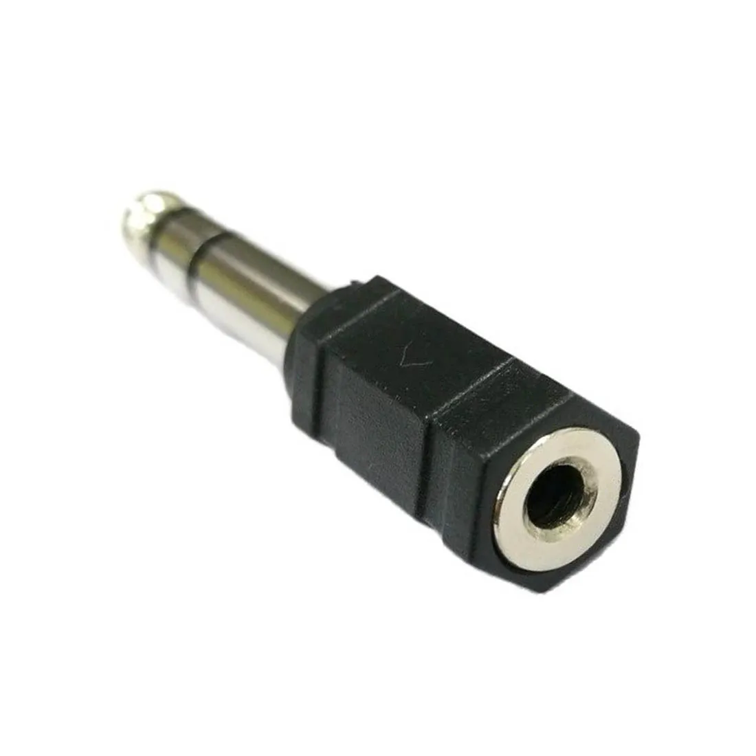 10 Uds 6,35 enchufe de micrófono estéreo a conector de 3,5 enchufe Binaural 3,5 Jack a 6,35 adaptador macho - imagen 4