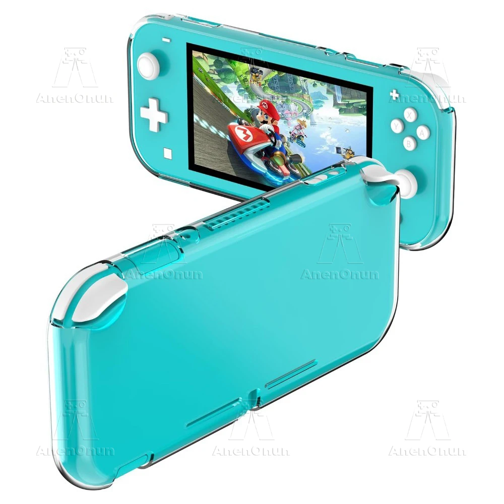 Switch Lite-funda protectora de ajuste completo, anticaída, antiarañazos, antideslizante, carcasa suave transparente, accesorios de cubierta de TPU Ultra transparente